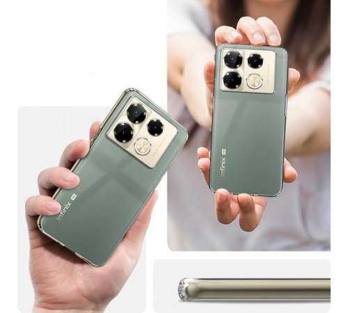 Чохол до мобільного телефона BeCover Infinix Note 40 Pro (X6851) Transparancy (711180) Чохол до мобільного телефона BeCover Infinix Note 40 Pro (X6851) Transparancy (711180)