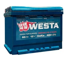 Акумулятор автомобільний Westa 6CT-60 А (1) А 600A