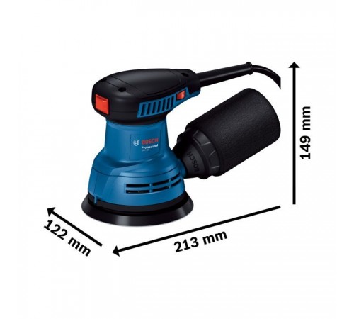 Шліфувальна машина Bosch GEX 125-1 AE 250Вт, 125 мм, 7500-12000об/хв (0.601.3A8.020) Шліфувальна машина Bosch GEX 125-1 AE 250Вт, 125 мм, 7500-12000об/хв (0.601.3A8.020)