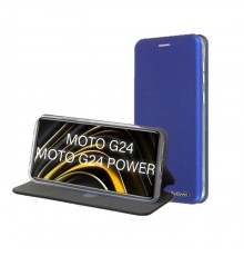 Чехол для мобильного телефона BeCover Exclusive Motorola Moto G24/G24 Power Blue (711485)