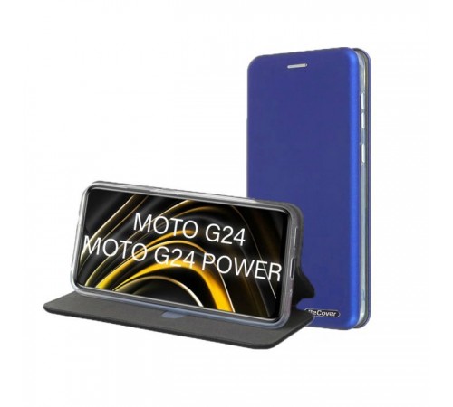 Чехол для мобильного телефона BeCover Exclusive Motorola Moto G24/G24 Power Blue (711485) Чехол для мобильного телефона BeCover Exclusive Motorola Moto G24/G24 Power Blue (711485)