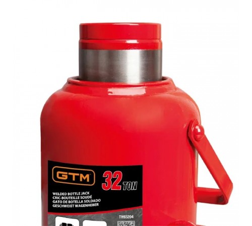 Домкрат GTM гідравлічний пляшковий 32т (260-420мм) (TH93204) Домкрат GTM гідравлічний пляшковий 32т (260-420мм) (TH93204)