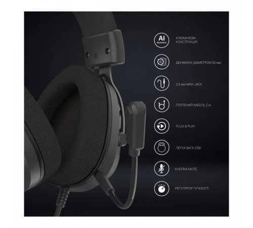 Наушники GamePro HS766 Black (HS766) Наушники GamePro HS766 Black (HS766)