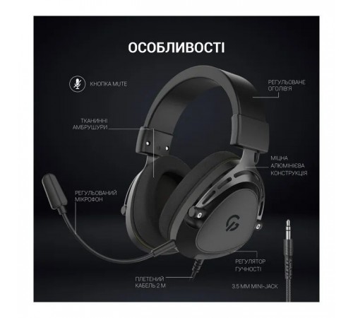 Наушники GamePro HS766 Black (HS766) Наушники GamePro HS766 Black (HS766)