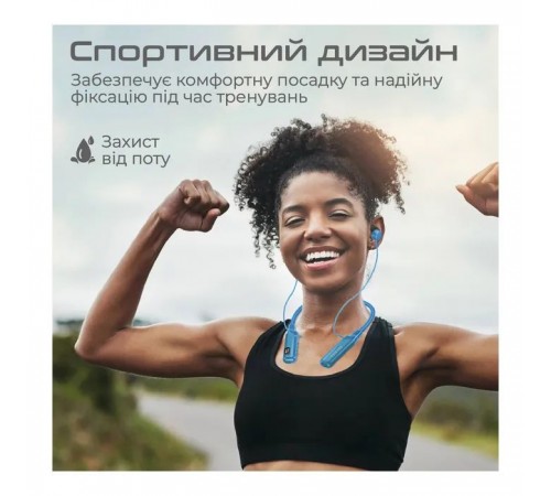 Навушники Promate Blend Blue (blend.blue)