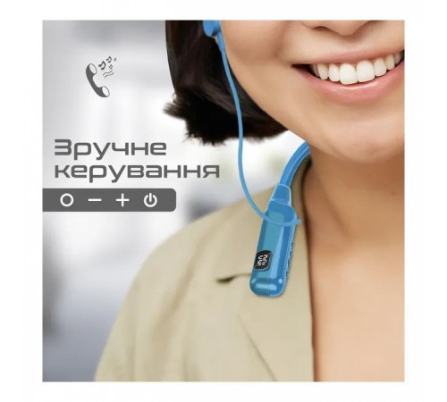 Навушники Promate Blend Blue (blend.blue)