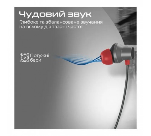 Навушники Promate ANC Velcon Black (velcon.black)