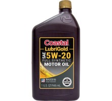 Моторна олива Coastal LubriGold Full Synthetic 5W20, 0,946л