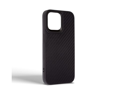Чехол для мобильного телефона Harder Carbon Pattern Apple iPhone 14 Pro Max Black (ARM76780)