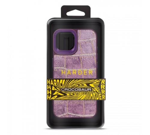 Чехол для мобильного телефона Harder Crocosaur Apple iPhone 15 Purple (ARM76698) Чехол для мобильного телефона Harder Crocosaur Apple iPhone 15 Purple (ARM76698)
