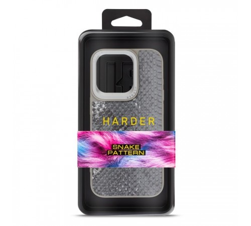Чехол для мобильного телефона Harder Snake Pattern Apple iPhone 14 Pro Grey Silver (ARM76810) Чехол для мобильного телефона Harder Snake Pattern Apple iPhone 14 Pro Grey Silver (ARM76810)