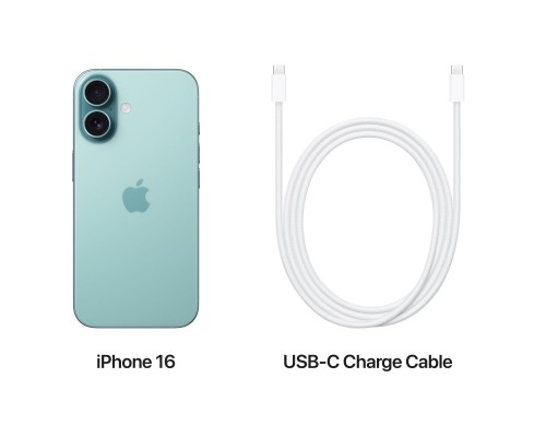Мобільний телефон Apple iPhone 16 128GB Teal (MYED3) Мобільний телефон Apple iPhone 16 128GB Teal (MYED3)