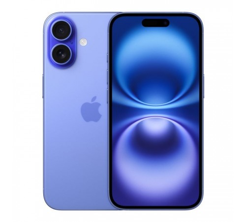 Мобильный телефон Apple iPhone 16 128GB Ultramarine (MYEC3) Мобильный телефон Apple iPhone 16 128GB Ultramarine (MYEC3)