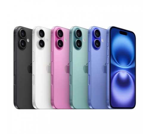 Мобильный телефон Apple iPhone 16 128GB Ultramarine (MYEC3) Мобильный телефон Apple iPhone 16 128GB Ultramarine (MYEC3)