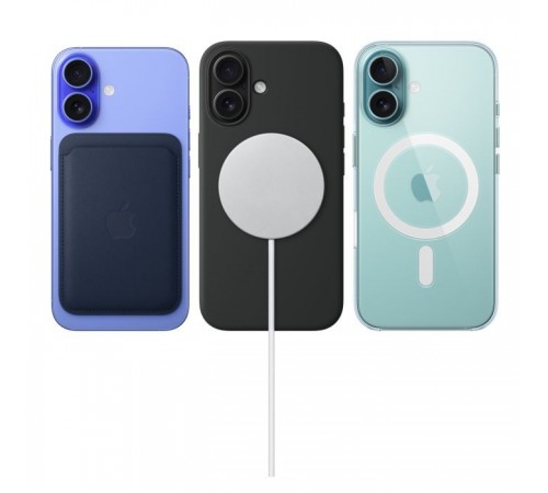 Мобильный телефон Apple iPhone 16 128GB Ultramarine (MYEC3) Мобильный телефон Apple iPhone 16 128GB Ultramarine (MYEC3)