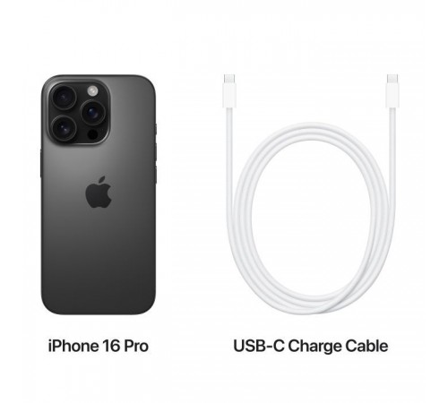 Мобильный телефон Apple iPhone 16 Pro 128GB Black Titanium (MYND3) Мобильный телефон Apple iPhone 16 Pro 128GB Black Titanium (MYND3)