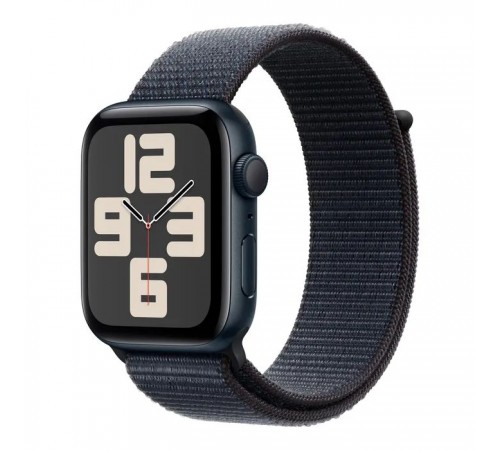 Смарт-годинник Apple Watch SE 2024 GPS 40mm Midnight Aluminium Case with Ink Sport Loop (MXEA3QH/A) Смарт-годинник Apple Watch SE 2024 GPS 40mm Midnight Aluminium Case with Ink Sport Loop (MXEA3QH/A)