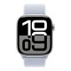 Смарт-годинник Apple Watch Series 10 GPS 46mm Silver Aluminium Case with Blue Cloud Sport Loop (MWWN3QH/A)