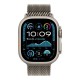 Смарт-годинник Apple Watch Ultra 2 2024 GPS + Cellular 49mm Natural Titanium Case with Natural Titanium Milanese Loop (MX4M3UL/A)