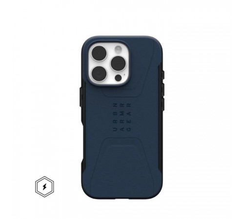 Чохол до мобільного телефона UAG iPhone 16 Pro Civilian Magsafe Mallard (114444115555) Чохол до мобільного телефона UAG iPhone 16 Pro Civilian Magsafe Mallard (114444115555)