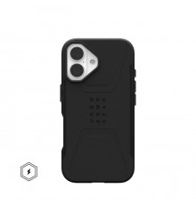 Чохол до мобільного телефона UAG iPhone 16 Civilian Magsafe Black (114446114040)
