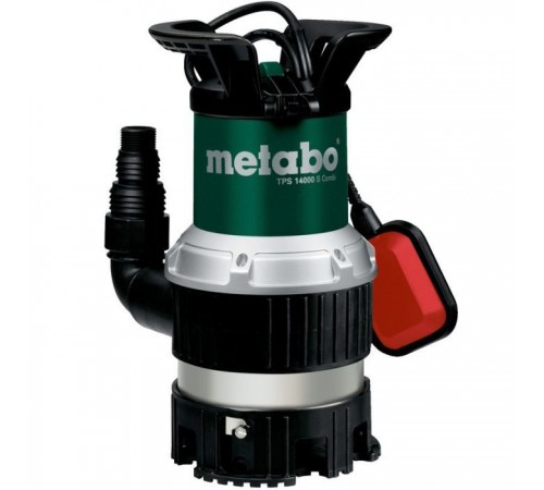 Заглибний насос Metabo TPS 14000 S COMBI, 770Вт, 14куб/год, 8.5м (0251400000) Заглибний насос Metabo TPS 14000 S COMBI, 770Вт, 14куб/год, 8.5м (0251400000)