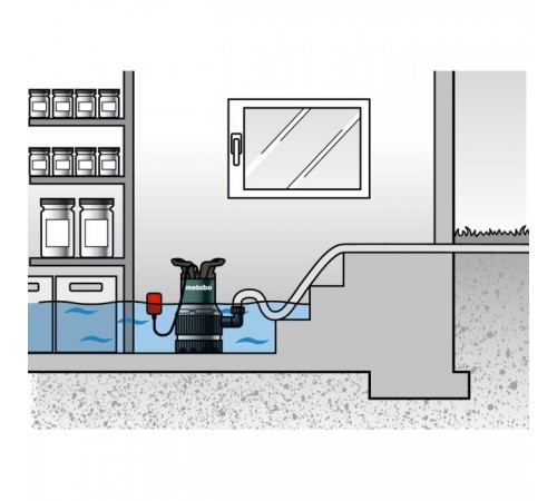 Заглибний насос Metabo TPS 14000 S COMBI, 770Вт, 14куб/год, 8.5м (0251400000) Заглибний насос Metabo TPS 14000 S COMBI, 770Вт, 14куб/год, 8.5м (0251400000)