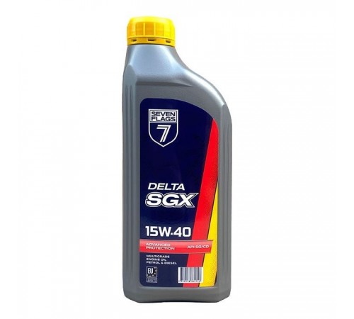 Моторна олива 7FLAGS Delta SGX 15W-40 0,85л Моторна олива 7FLAGS Delta SGX 15W-40 0,85л