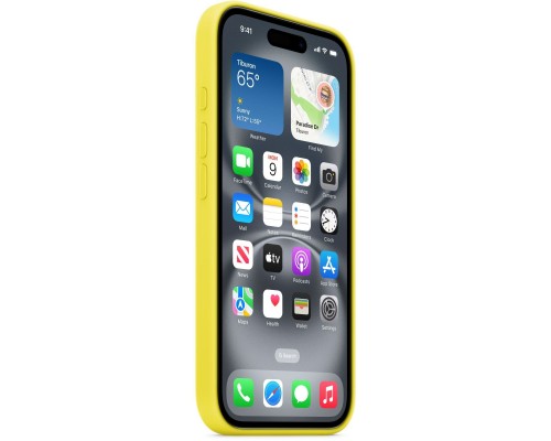 Чехол для мобильного телефона Apple iPhone16 Silicone Case with MagSafe - Star Fruit (MYY73ZM/A) Чехол для мобильного телефона Apple iPhone16 Silicone Case with MagSafe - Star Fruit (MYY73ZM/A)
