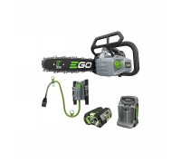 Ланцюгова пила EGO CSX3002 KIT, 56В, шина 30см, 45лан, 3/8P, 1,1мм, акум. 4Ah + ЗП (0140014003)