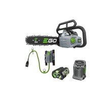 Ланцюгова пила EGO CSX3002 KIT, 56В, шина 30см, 45лан, 3/8P, 1,1мм, акум. 4Ah + ЗП (0140014003)