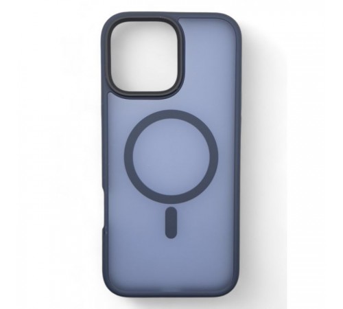 Чохол до мобільного телефона BeCover Metal Buttons Case (MagSafe) для Apple iPhone 16 Pro Max Blue (712100) Чохол до мобільного телефона BeCover Metal Buttons Case (MagSafe) для Apple iPhone 16 Pro Max Blue (712100)