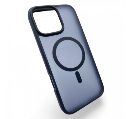 Чохол до мобільного телефона BeCover Metal Buttons Case (MagSafe) для Apple iPhone 16 Pro Max Blue (712100) Чохол до мобільного телефона BeCover Metal Buttons Case (MagSafe) для Apple iPhone 16 Pro Max Blue (712100)
