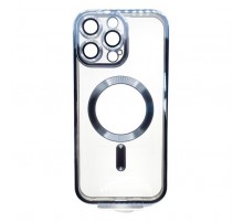 Чохол до мобільного телефона BeCover TPU Chrome Case (MagSafe) для Apple iPhone 16 Pro Max Sierra Blue (712087)