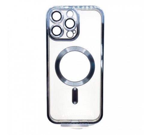 Чохол до мобільного телефона BeCover TPU Chrome Case (MagSafe) для Apple iPhone 16 Pro Max Sierra Blue (712087) Чохол до мобільного телефона BeCover TPU Chrome Case (MagSafe) для Apple iPhone 16 Pro Max Sierra Blue (712087)