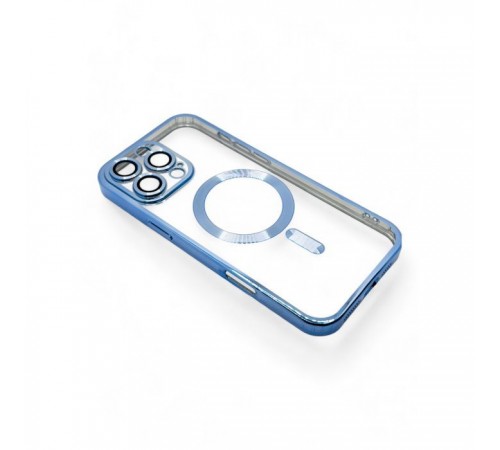 Чохол до мобільного телефона BeCover TPU Chrome Case (MagSafe) для Apple iPhone 16 Pro Max Sierra Blue (712087) Чохол до мобільного телефона BeCover TPU Chrome Case (MagSafe) для Apple iPhone 16 Pro Max Sierra Blue (712087)