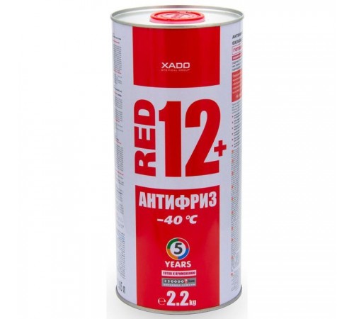 Антифриз Xado Red 12+ -40 2 л (XA 50207) Антифриз Xado Red 12+ -40 2 л (XA 50207)