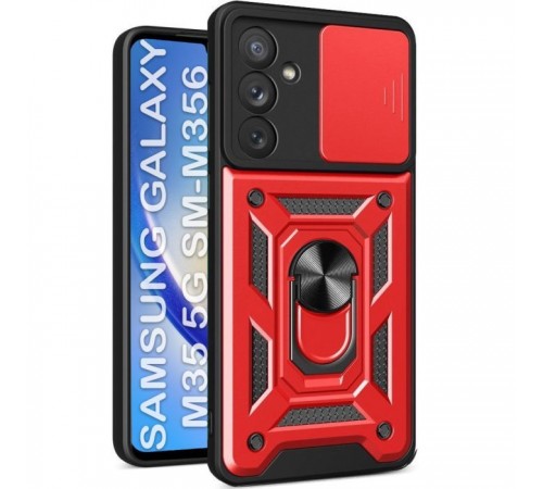 Чохол до мобільного телефона BeCover Military Samsung Galaxy M35 5G SM-M356 Red (711544) Чохол до мобільного телефона BeCover Military Samsung Galaxy M35 5G SM-M356 Red (711544)