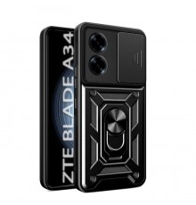 Чохол до мобільного телефона BeCover Military ZTE Blade A34 Black (712173)