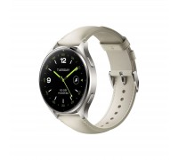 Смарт-часы Xiaomi Watch 2 Titan BHR9306GL Gray Case White Leather Strap (1093970)