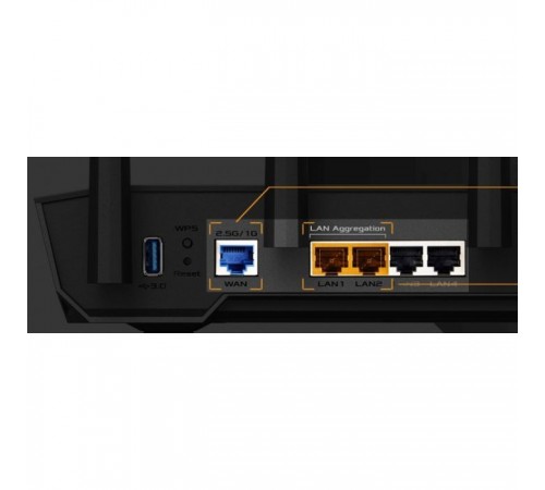 Маршрутизатор ASUS TUF-AX4200 (90IG07Q0-MO3100) Маршрутизатор ASUS TUF-AX4200 (90IG07Q0-MO3100)