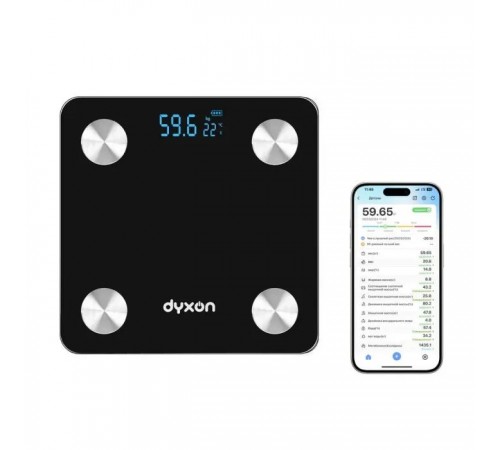 Ваги підлогові DYXON MEGASCALES 200 Black (DXNVGMGSCLS200B) Ваги підлогові DYXON MEGASCALES 200 Black (DXNVGMGSCLS200B)