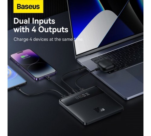 Батарея универсальная Baseus Blade 20000mAh 100W OE, black (PPBL000301) Батарея универсальная Baseus Blade 20000mAh 100W OE, black (PPBL000301)