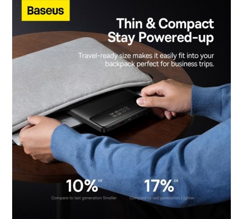 Батарея универсальная Baseus Blade 20000mAh 100W OE, black (PPBL000301) Батарея универсальная Baseus Blade 20000mAh 100W OE, black (PPBL000301)