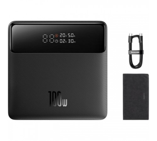Батарея универсальная Baseus Blade 20000mAh 100W OE, black (PPBL000301) Батарея универсальная Baseus Blade 20000mAh 100W OE, black (PPBL000301)