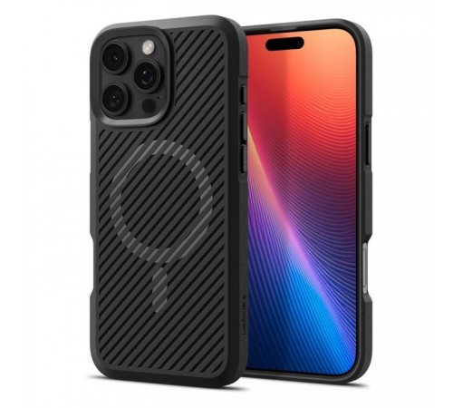 Чохол до мобільного телефона Spigen iPhone 16 Pro Max Core Armor MagFit Matte Black (ACS08024) Чохол до мобільного телефона Spigen iPhone 16 Pro Max Core Armor MagFit Matte Black (ACS08024)