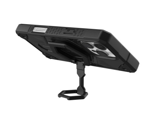 Чохол до мобільного телефона UAG iPhone 16 Pro Max, Monarch Pro Magsafe Carbon Fiber/Black Stand (1144571BV01)