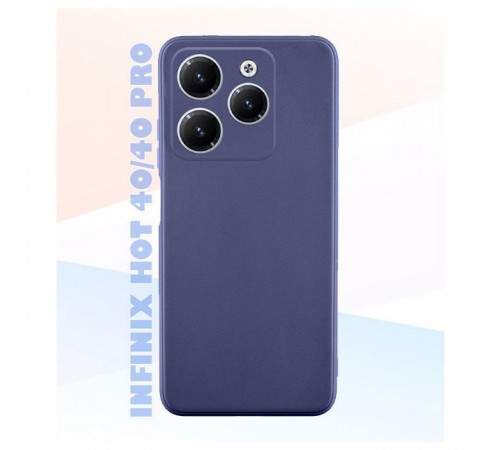 Чохол до мобільного телефона BeCover Full Camera Infinix Hot 40 (X6836)/ 40 Pro (X6837) Deep Blue (711658) Чохол до мобільного телефона BeCover Full Camera Infinix Hot 40 (X6836)/ 40 Pro (X6837) Deep Blue (711658)