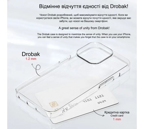Чехол для мобильного телефона Drobak Acrylic Case для Apple iPhone 14 (949413) Чехол для мобильного телефона Drobak Acrylic Case для Apple iPhone 14 (949413)
