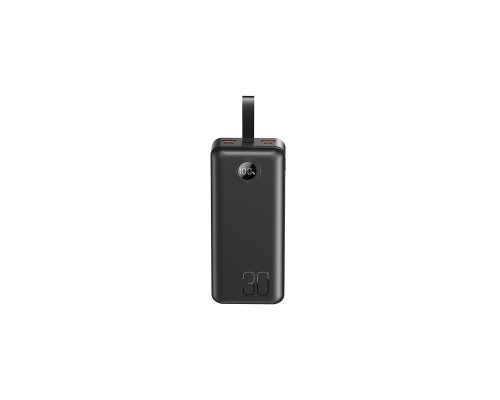 Батарея універсальна XO 30000mAh, PD/20W, QC/22.5W, with light, black (PR240_Black) Батарея універсальна XO 30000mAh, PD/20W, QC/22.5W, with light, black (PR240_Black)